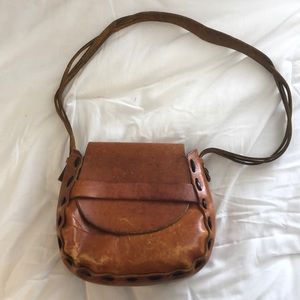 Antique Leather Purse